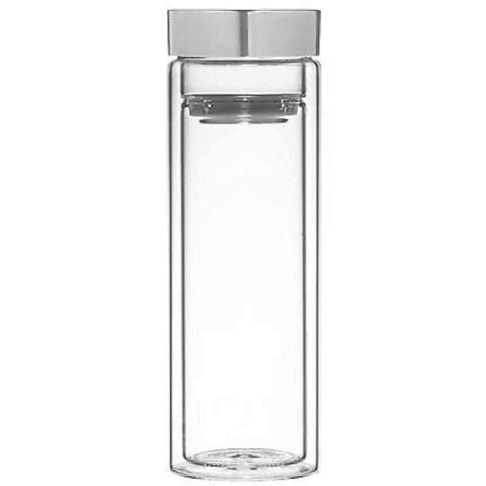 Double Walled Glass Infusion bottle13.52oz